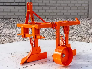 Eke 2 fejes, 15-23LE japán kistraktorokhoz, réselt, nyírócsapos, Komondor SER-2 (3)