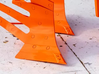 Eke 2 fejes, 15-23LE japán kistraktorokhoz, réselt, nyírócsapos, Komondor SER-2 (10)