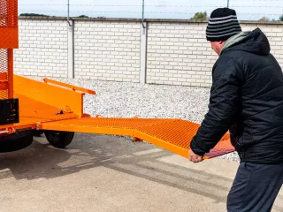 Force szállító pótkocsi, Force árokásókhoz, Komondor FPK-2000 (16)