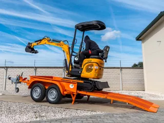 Force szállító pótkocsi, Force árokásókhoz, Komondor FPK-2000 (25)