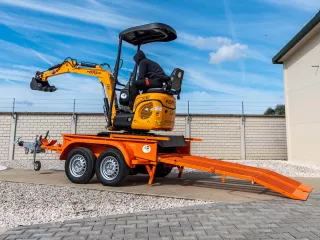 Force szállító pótkocsi, Force árokásókhoz, Komondor FPK-2000 (26)