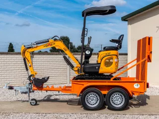 Force szállító pótkocsi, Force árokásókhoz, Komondor FPK-2000 (32)