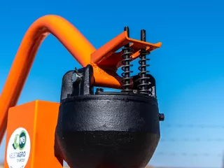 Gödörfúró, kardántengellyel, japán kistraktorokhoz (6)