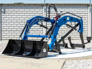 Homlokrakodó Iseki TG23 típusú japán kistraktorokhoz, Komondor PHR-TG23 (6)