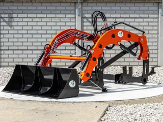 Homlokrakodó Kubota A-15 típusú japán kistraktorokhoz, Komondor PHR-A-15 (6)