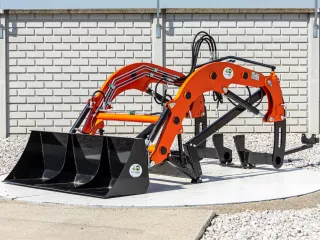 Homlokrakodó Kubota GB200 típusú japán kistraktorokhoz, Komondor PHR-GB200 (6)