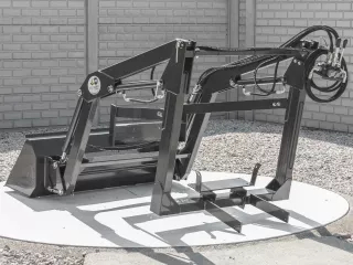 Homlokrakodó Kubota X-20 típusú kistraktorokhoz, Komondor MHR-X20 (4)