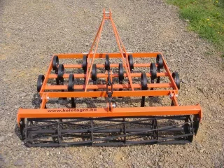 Kombinátor 140 cm-es, japán kistraktorokhoz, rugóskapákkal és rögtörővel, Komondor SKO-140 (3)