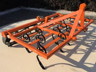 Kombinátor 160 cm-es, japán kistraktorokhoz, rugóskapákkal és rögtörővel, Komondor SKO-160 (0)