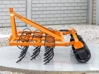 Kombinátor 180 cm-es, japán kistraktorokhoz, rugóskapákkal és rögtörővel, Komondor SKO-180 (5)