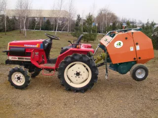 Körbálázó japán kistraktorokhoz, 50x70cm, Komondor RKB-850 (8)