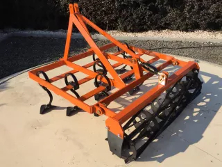 Kultivátor 110 cm-es szántóföldi, rögtörővel, japán kistraktorokhoz, Komondor SKU-110 (2)