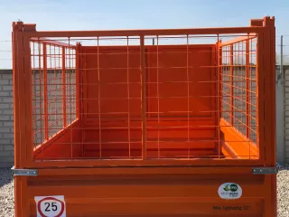 Rácsos oldalfal magasító készlet Komondor SPK pótkocsikhoz (3)