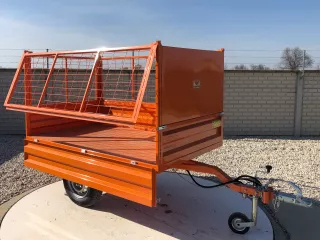 Rácsos oldalfal magasító készlet Komondor SPK pótkocsikhoz (7)