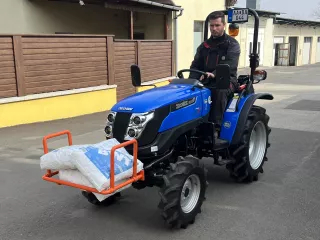 Szállító keret orrsúly tartóra, japán kistraktorokhoz, Komondor SZK-70 (7)