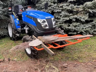 Szállító keret orrsúly tartóra, japán kistraktorokhoz, Komondor SZK-70 (9)