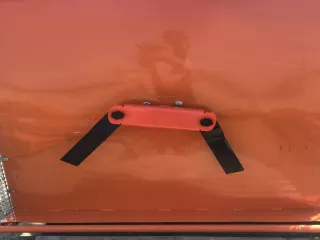 Szárzúzó 125 cm-es, japán kistraktorokhoz, Komondor SRZ-125 (6)