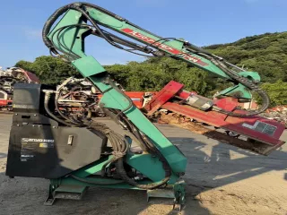 Szárzúzó 90 cm-es, hidraulikus oldalmozgatással és dőlésszögállítással, japán kistraktorokhoz, Sanyo - ZH44 - 1004 (0)