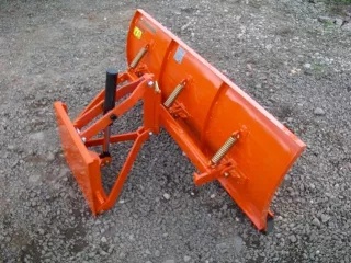 Tolólap 140cm-es, hidraulikus emeléssel és kézi elforgatással, japán kistraktorokhoz, Komondor STLR-140 (0)